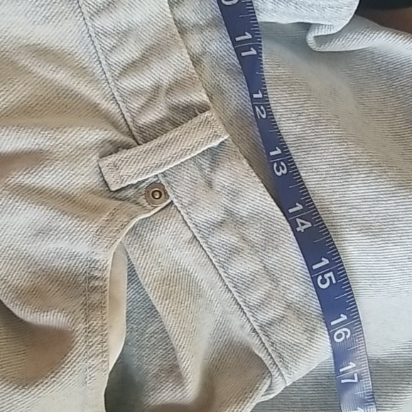 Vintage Chic Jeans Mom Light Wash High Rise Waist 33" Size 18 - Picture 8 of 9